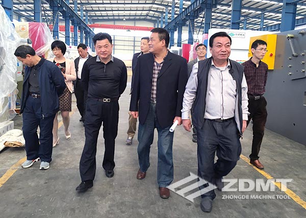 马鞍山市政协副主席魏正平来我公司观赏考查3